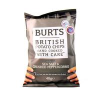 Burts Salt And Black Pepper Potato Chips X20