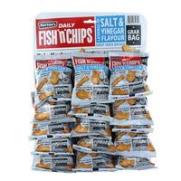 Burtons Daily Fish and Chips Salt & Vinegar Card 15 x 40g