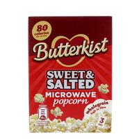 Butterkist Microwave Sweet & Salted 3 Pack