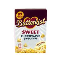 butterkist microwave sweet popcorn 3 pack