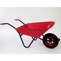 bullbarrow wheelbarrow red solid