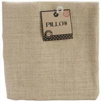 Burlap Pillow Square 18 x 18 Inches 344417