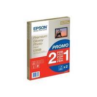 Bundle Epson A4 Premium Glossy Photo Paper 2 x 15 Sheet Pack
