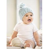 Bulky Baby Hat in Blue Sky Bulky (BBH)