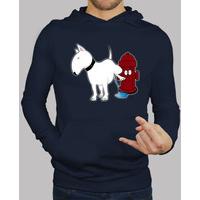 bull terrier pisss