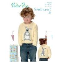 Bunny Sweater in Peter Pan DK (P1120) Digital Version