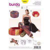 Burda Style Pattern 6881 Creative, Doll Clothes, Accessories 380004