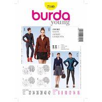 Burda Style Pattern 7140 Jacket 380101