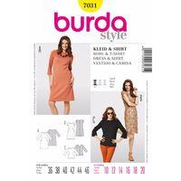 burda style pattern 7031 dress shirt 380075