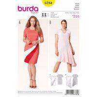Burda Style Pattern 6784 Plus To Size 60 (34) 380510