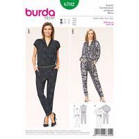 Burda Style Pattern 6702 Misses\' Overall 380443