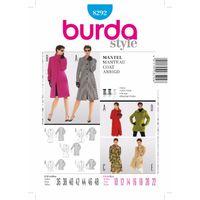 burda style pattern 8292 coat 380760