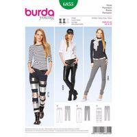 Burda Style Pattern 6855 Pants, Jumpsuit 379973