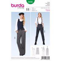 burda style pattern 6856 pants jumpsuit 379987