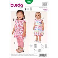 Burda Style Pattern 9412 Coordinates 381216