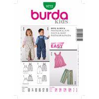 burda style pattern 9772 pants skirt 381493