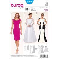 Burda Style Pattern 6869 Evening & Bridal Wear 379991