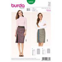 Burda Style Pattern 6849 Tops, Shirts, Blouses 379967