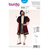 Burda Style Pattern 6887 Historical Costumes 380007