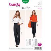 Burda Style Pattern 6889 Petite/Half Sizes 380009