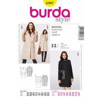 burda style pattern 6987 coat 380064