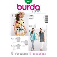 Burda Style Pattern 7098 Shirt 380088