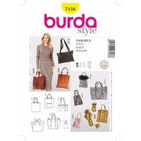 burda style pattern 7158 bags 380106