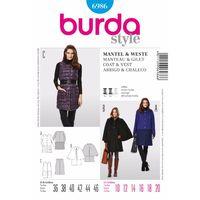 Burda Style Pattern 6986 Coat & Vest 380118