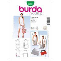 burda style pattern 7223 bags 380119