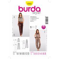 Burda Style Pattern 7235 Jumpsuit 380123