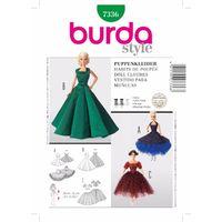 Burda Style Pattern 7336 Doll Clothes 380131