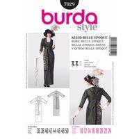 Burda Style Pattern 7029 Historical Belle Epoque Dress 380135