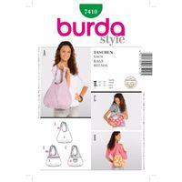 burda style pattern 7410 bags 380137