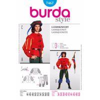 Burda Style Pattern 7467 Middle Ages Guard 380140
