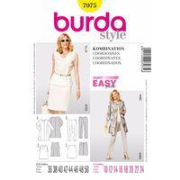 Burda Style Pattern 7075 Coordinates 380144