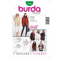 Burda Style Pattern 7700 Jacket 380152