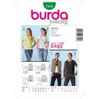 Burda Style Pattern 7810 Vest 380157