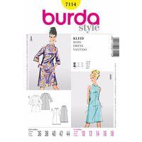 Burda Style Pattern 7114 Dress 380159