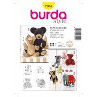 Burda Style Pattern 7904 Cuddly Toys 380710