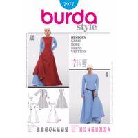 Burda Style Pattern 7977 Historical Costumes Dress 380734