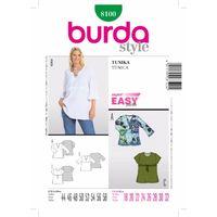 burda style pattern 8100 tunic 380739