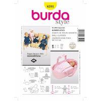 Burda Style Pattern 8591 Doll Clothes 380767
