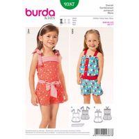 Burda Style Pattern 9387 Jumpsuit 380780