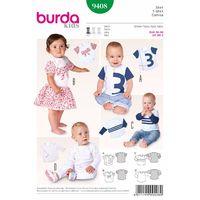 Burda Style Pattern 9408 Shirt 380811