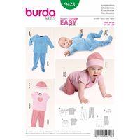 Burda Style Pattern 9423 Coordinates 380820