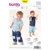 Burda Style Pattern 9436 Coordinates 380826