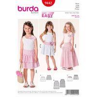 Burda Style Pattern 9442 Skirt 380829