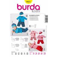 Burda Style Pattern 9451 Coordinates 380832