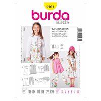 Burda Style Pattern 9461 Coordinates 380836