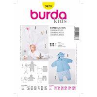 Burda Style Pattern 9478 Coordinates 380839